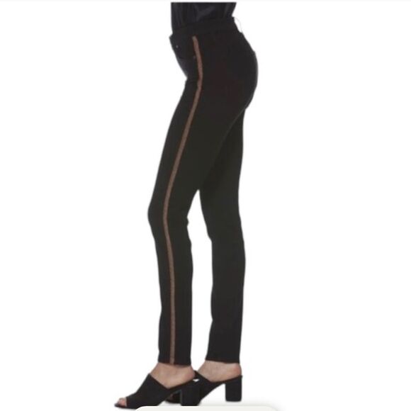 PAIGE pants with gold stripes - Picture 1 of 9